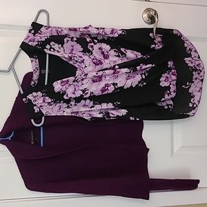 International Concepts Sweater and Top